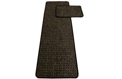 Poise Anthracite 57x150cm Runner and 57x40cm Doormat